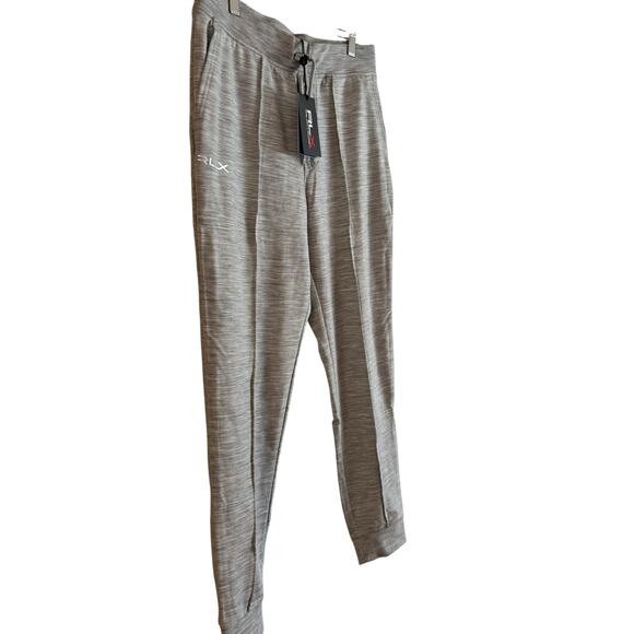 RLX Ralph Lauren Wool Blend Performance French Terry Joggers Men’s S Gray $228 - Picture 3 of 6